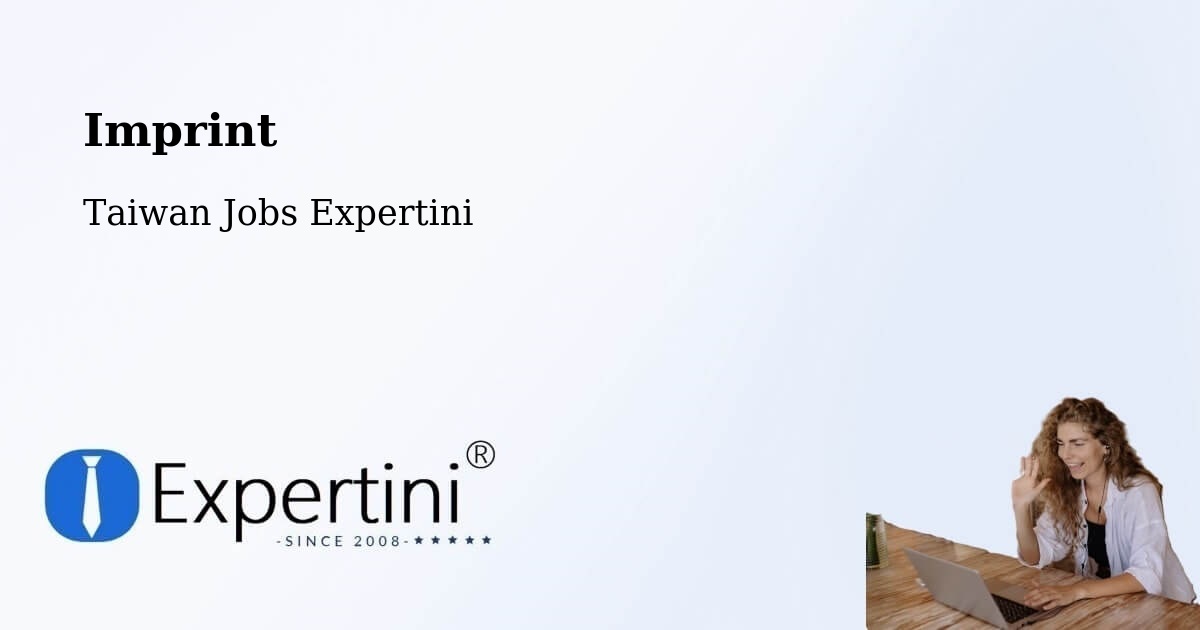 Imprint – Lienchiang - Taiwan Jobs Expertini
