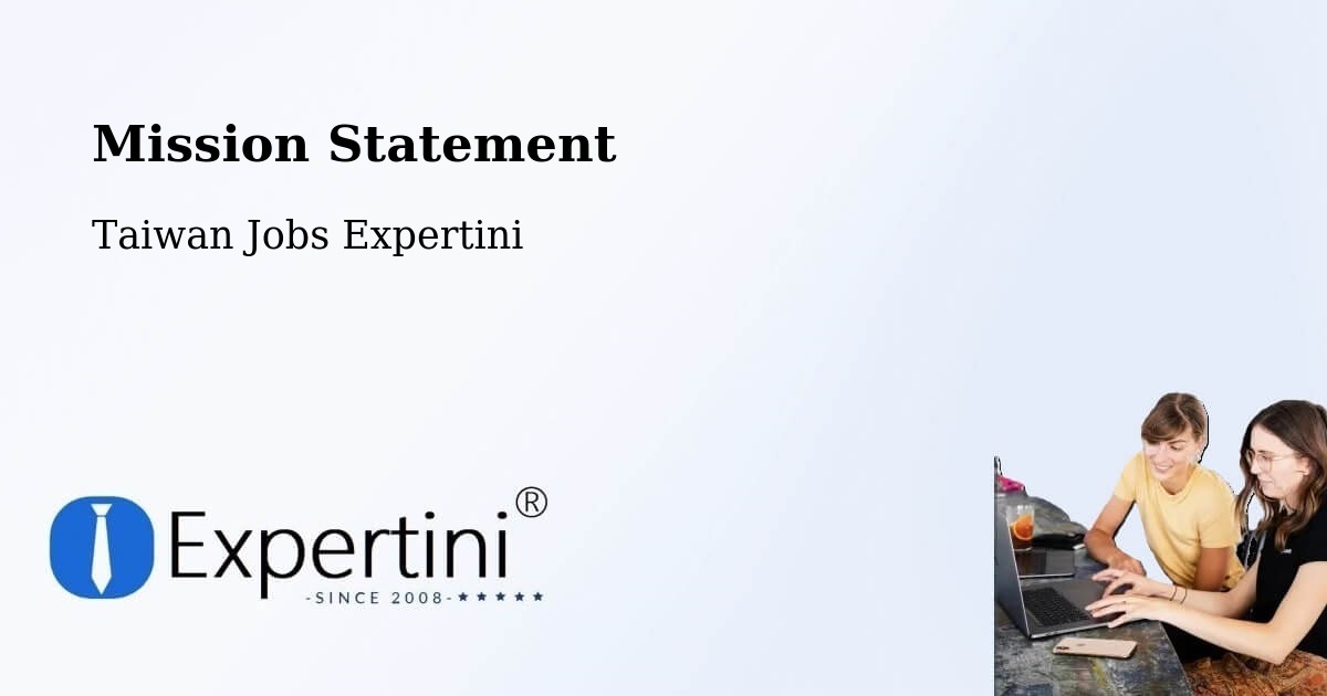 Corporate Mission – Lienchiang - Taiwan Jobs Expertini
